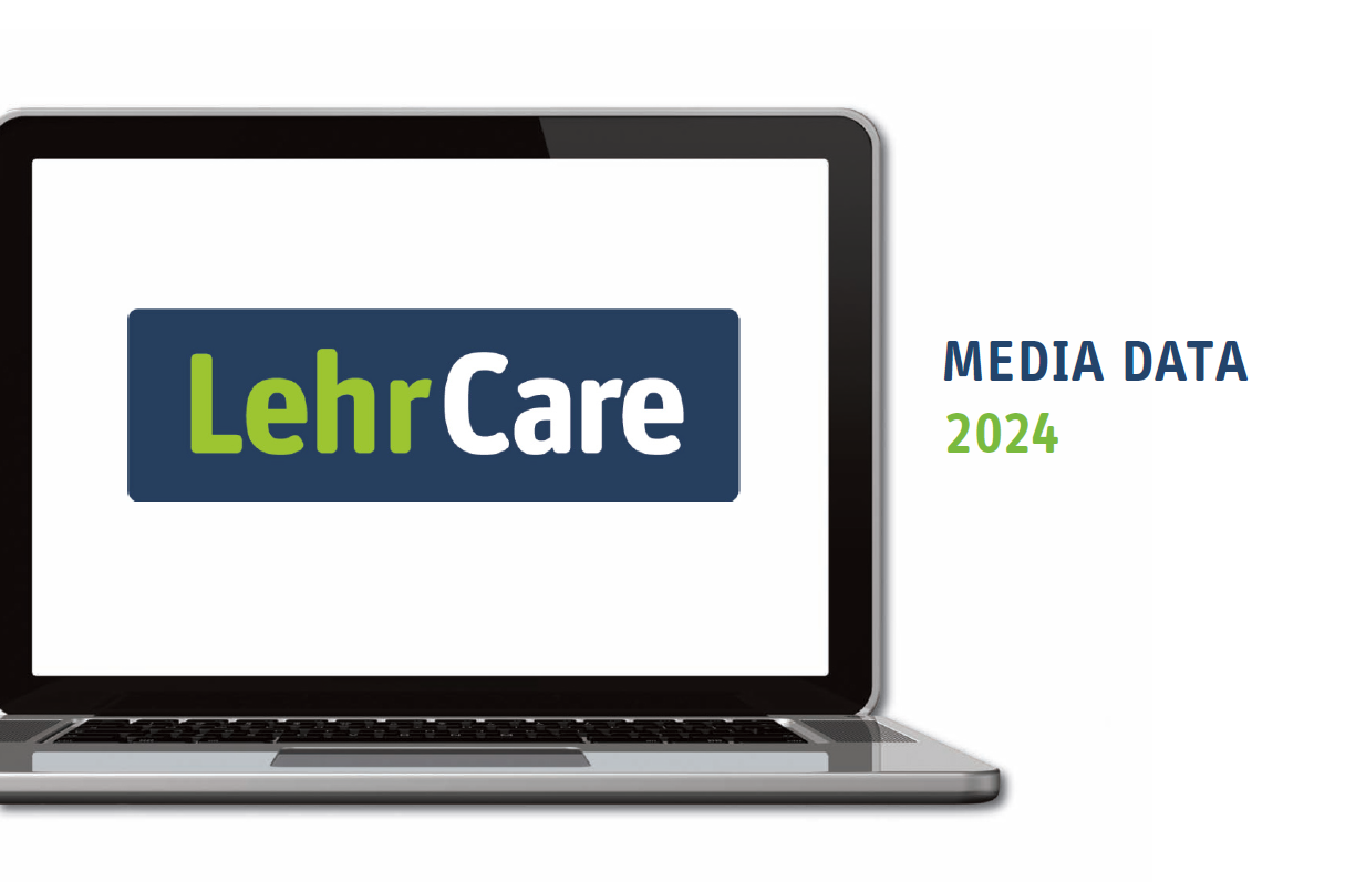 Hier können Sie die LehrCare Mediadaten aus dem Jahr 2024 herunterladen. In den Mediadaten sehen Sie das LehrCare Portfolio und eine erste Preisübersicht für unseren Online-Stellenmarkt.
